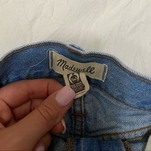 Madewell denim skirt